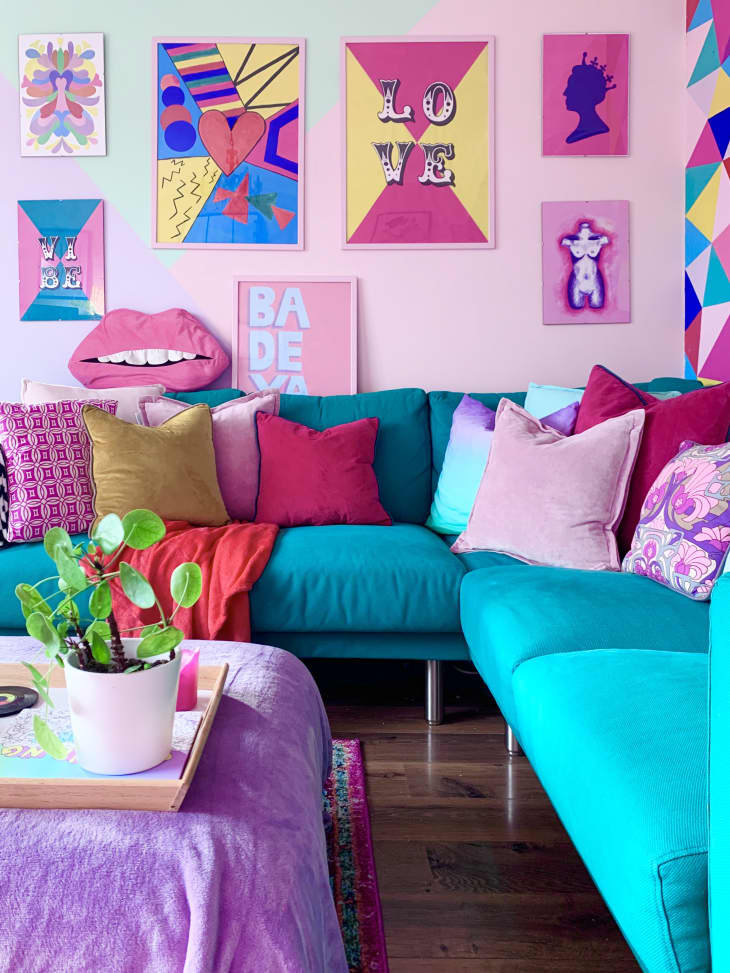 Rachael Havenhand Colorful Rental Apartment Photos | Apartment Therapy