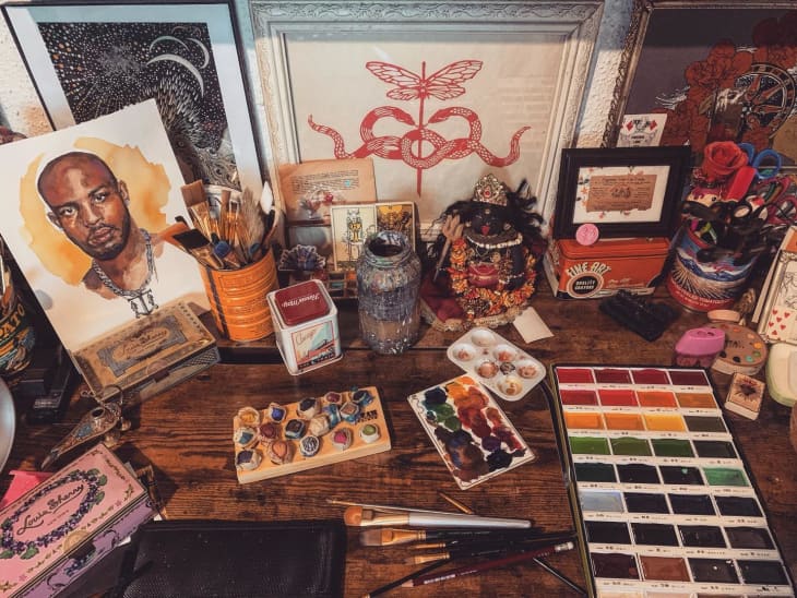 Artist Katelan Foisy Chicago Rental Apartment Photos | Apartment Therapy