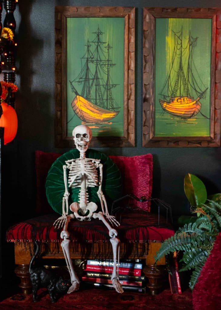 'The Moonlit Manor' Gothic Halloween House Tour Photos | Apartment Therapy