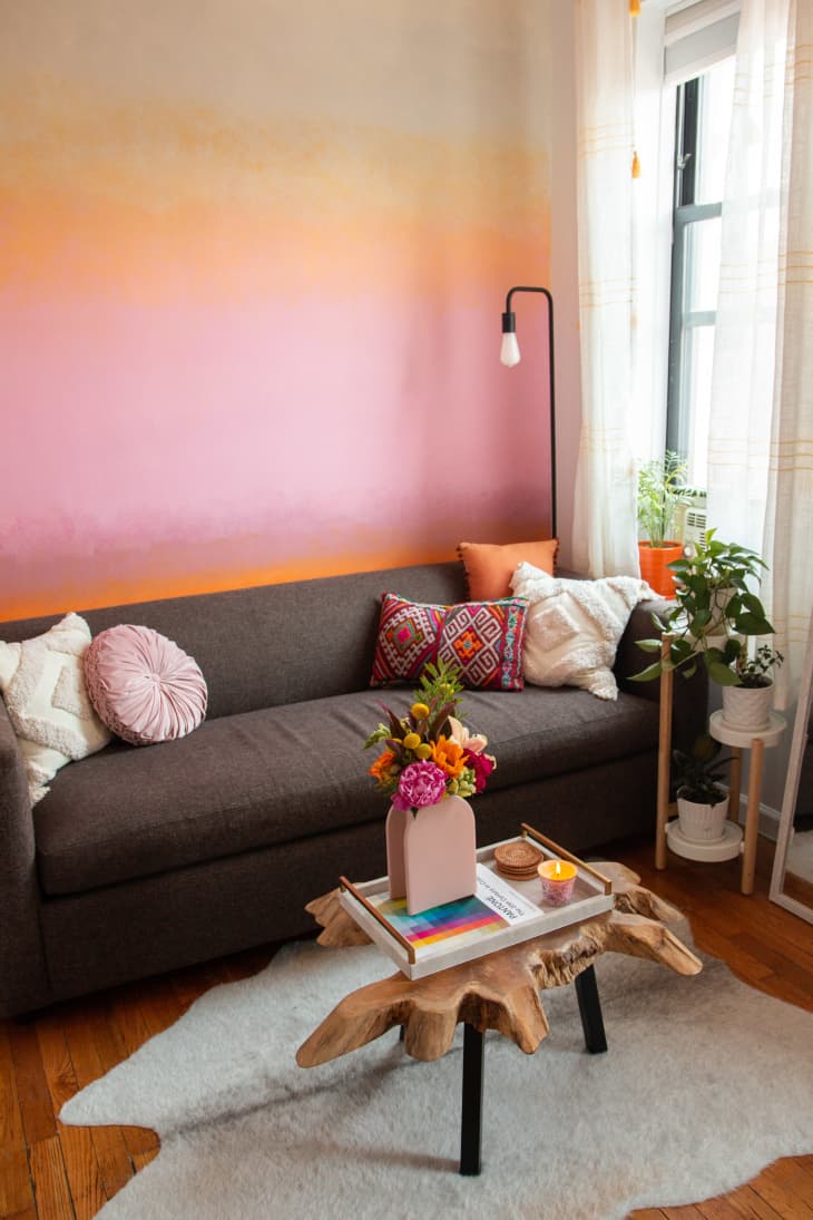 Small NYC Rental With Colorful Murals | Apartment Therapy
