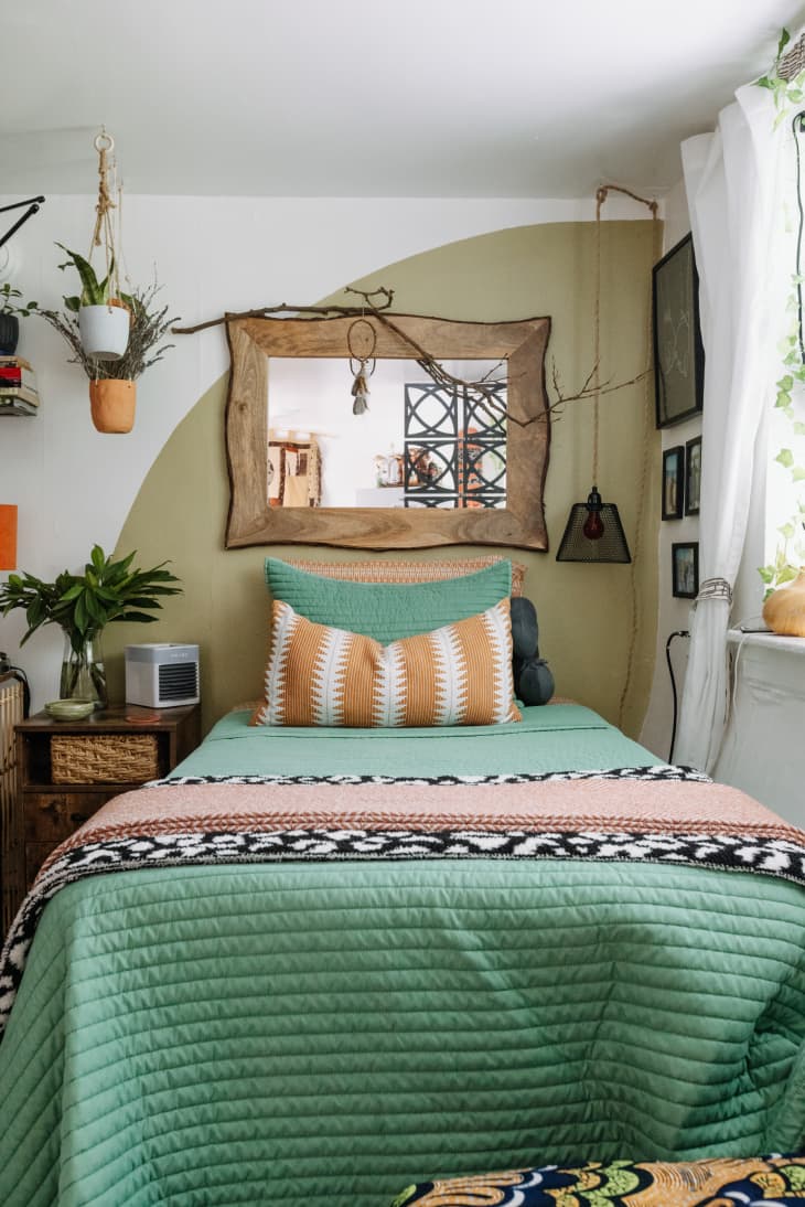 190-Square-Foot Afrohemian Studio Apartment Tour Photos | Apartment Therapy