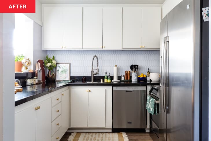 How to Install a DIY Peel and Stick Kitchen Backsplash | The Kitchn