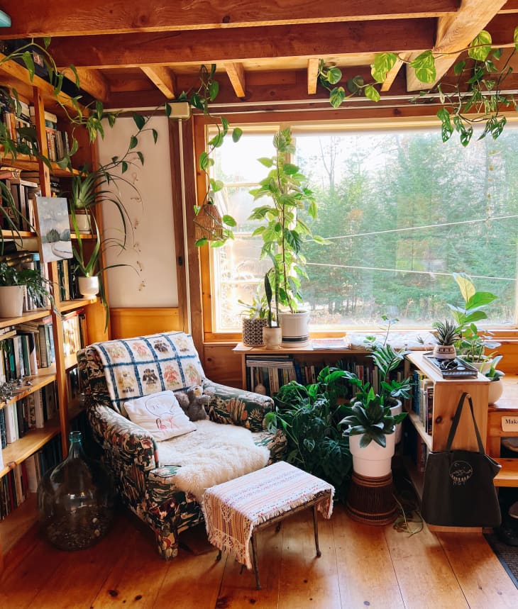 Cozy Maximalist 1963 A-Frame Cabin Photos | Apartment Therapy