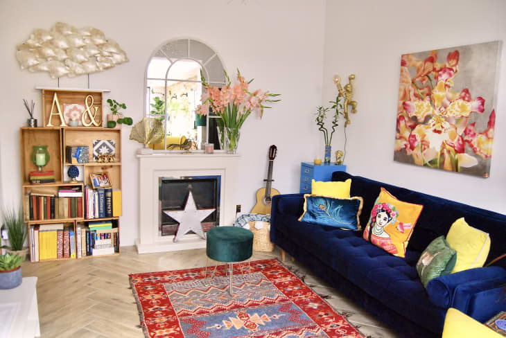 This Colorful London Home Isn’t Afraid of White Walls | Apartment Therapy
