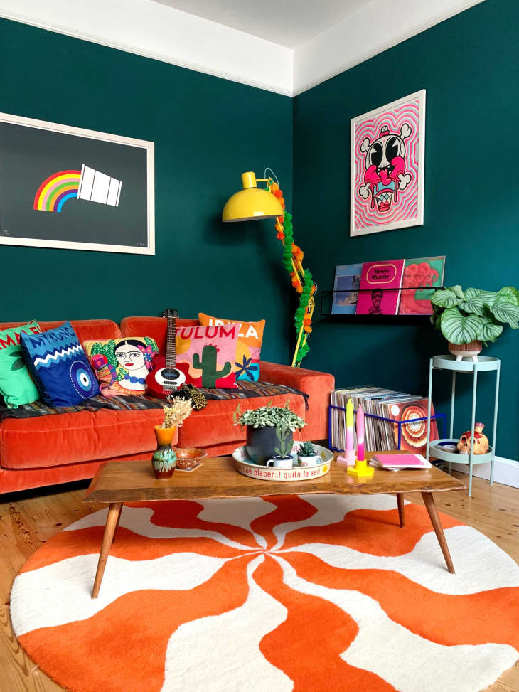 See Photos & Tour an Eclectic, Colorful London Home | Apartment Therapy