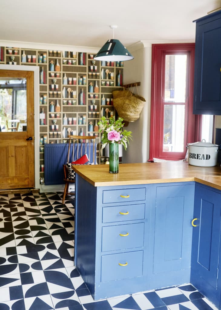 Tour a Colorful UK Home of a Textile Designer: Photos | Apartment Therapy