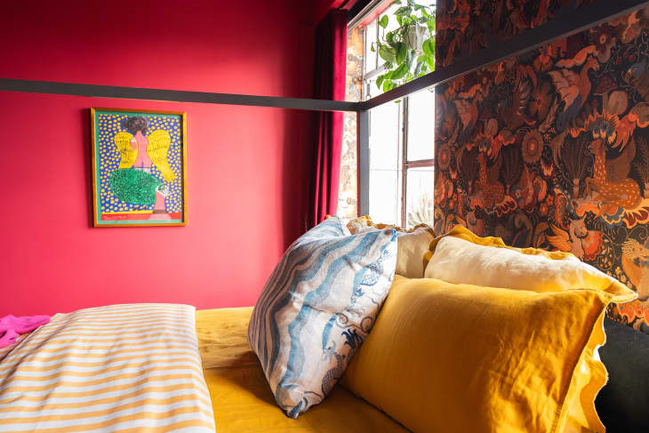 A Colorful Bedroom Makeover Adds “a Dose of Dopamine” | Apartment Therapy