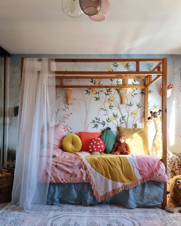 Before and After: A Colorful Kid's Room Makeover in the UK (Photos) | Cubby