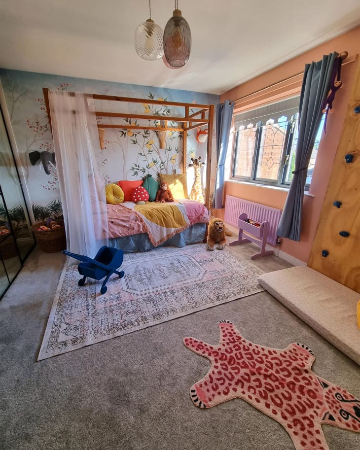 Before and After: A Colorful Kid's Room Makeover in the UK (Photos) | Cubby