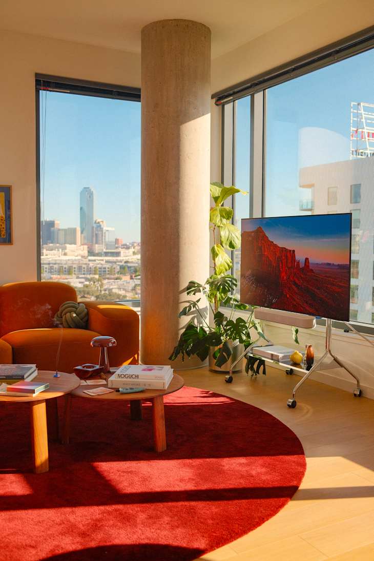 Tour a Warm and Cozy High-Rise Dallas Apartment Tour | Apartment Therapy