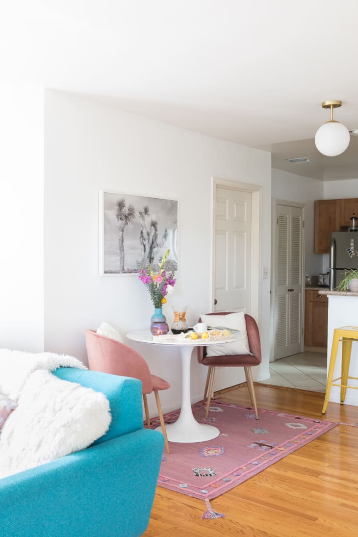 Dining Table Against Wall for Small Spaces