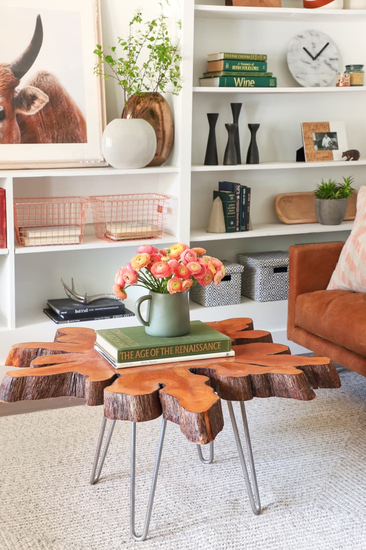 How to Style Your Coffee Table So You Can Still Use It | Apartment Therapy