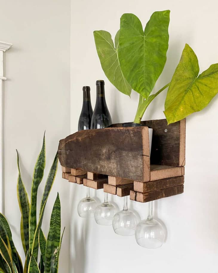 18 Stylish DIY Wine Racks Apartment Therapy