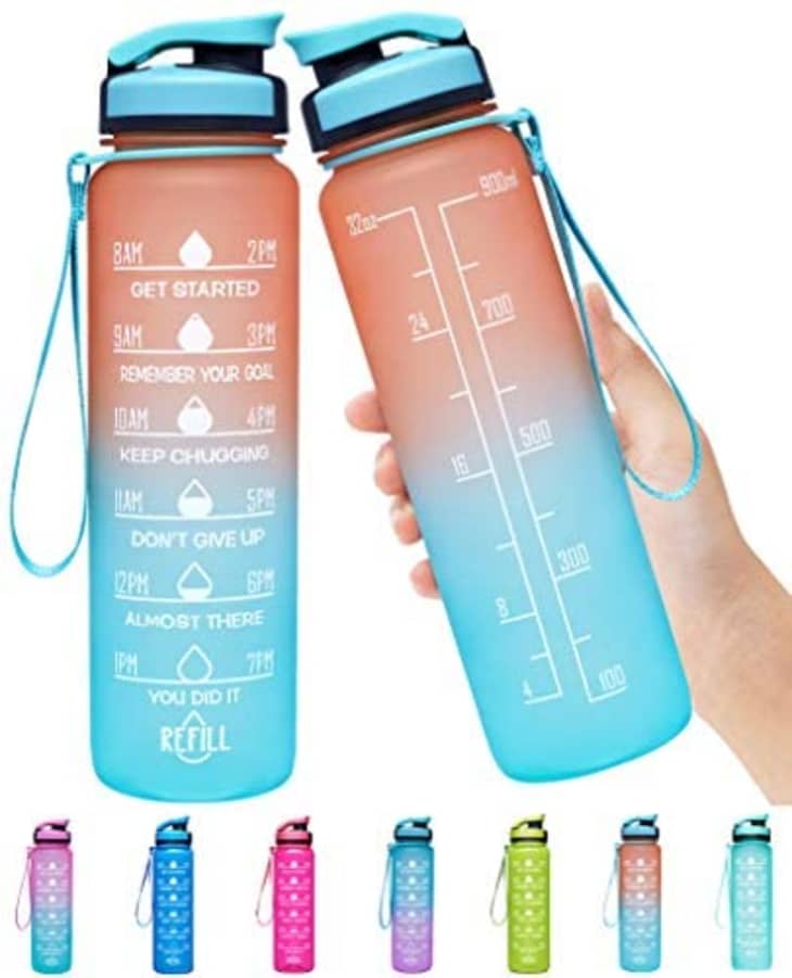Motivational Water Bottle Review I Tried Using a Motivational