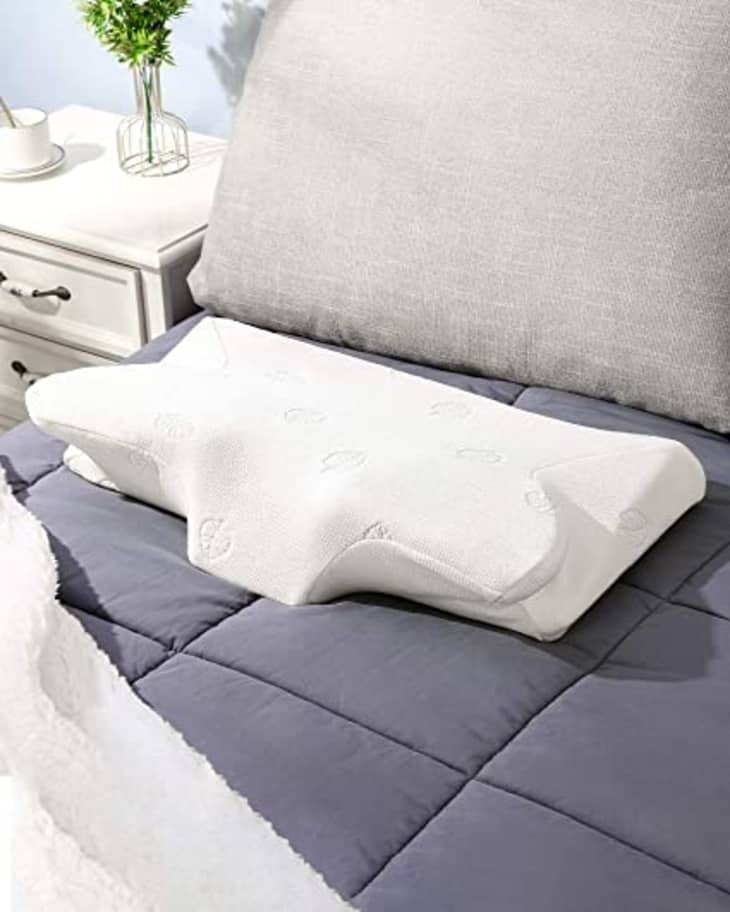 An Honest Review of a Cervical Memory Foam Pillow Apartment Therapy