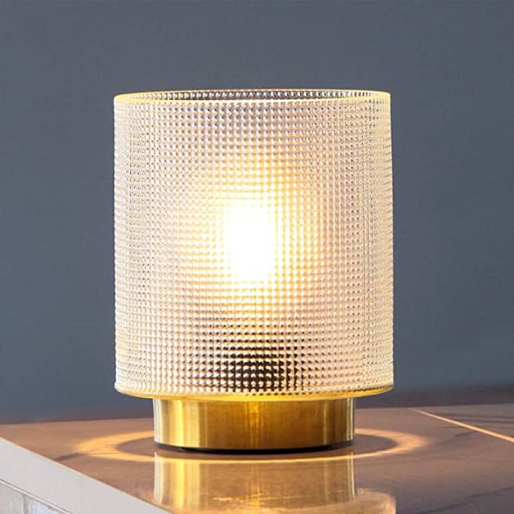 Amazon Stylish Battery Operated Table Lamp It s Small and
