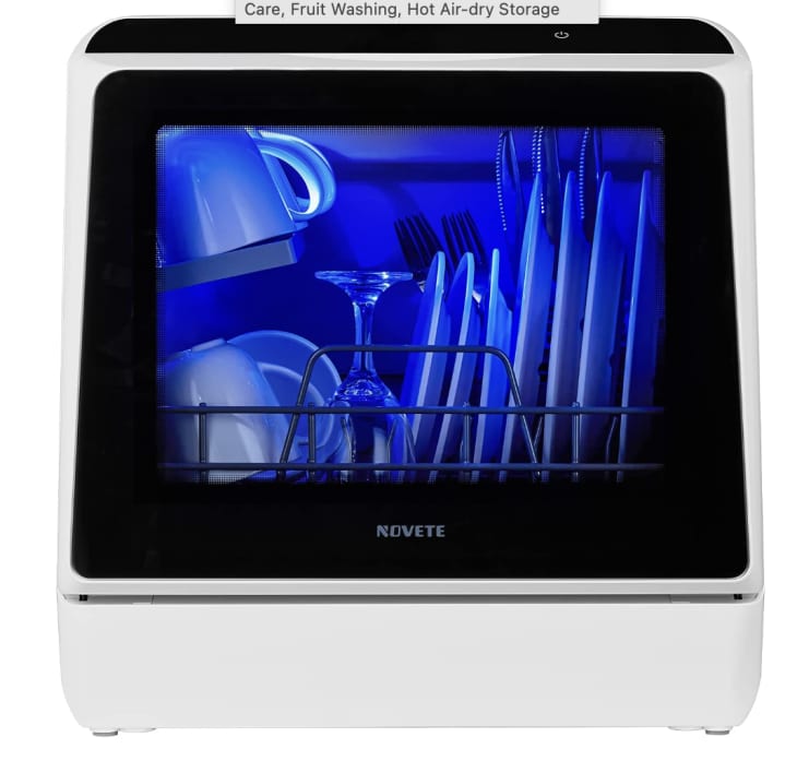 NOVETE Countertop Portable Dishwasher Review Apartment Therapy