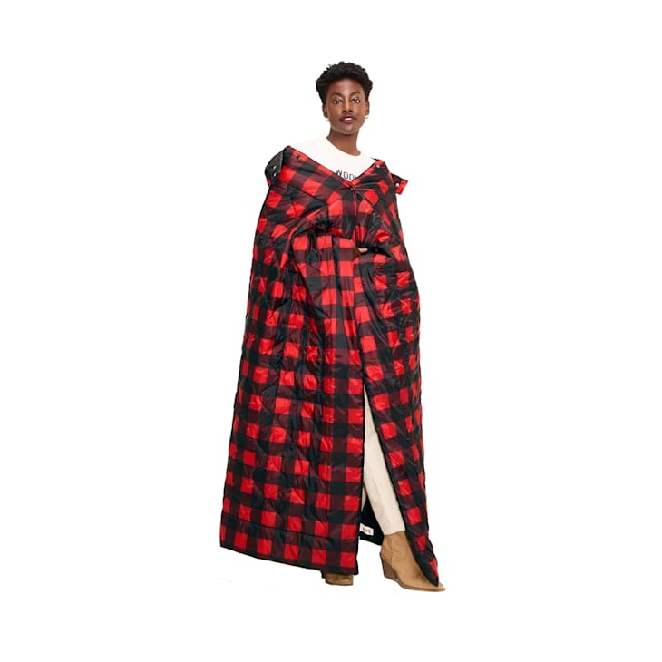 The Woolrich Wearable Throw From Target Is Cozy | Apartment Therapy