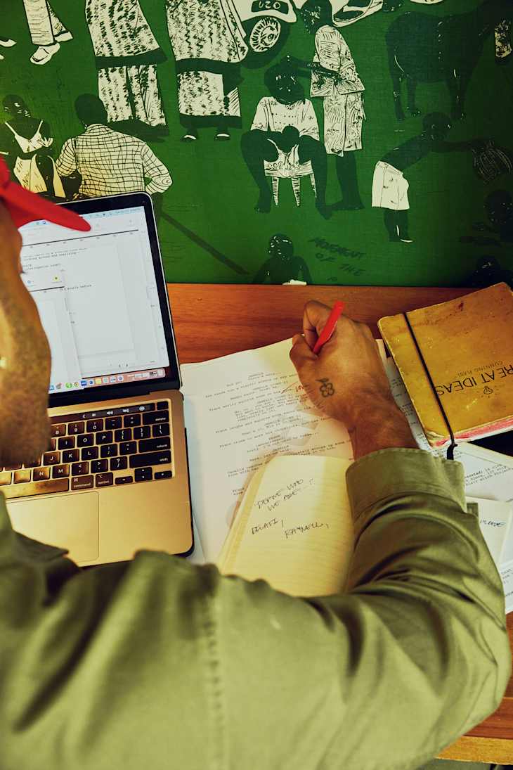 Tour the Creative, Colorful Office of Writer Cameron J. Ross ...