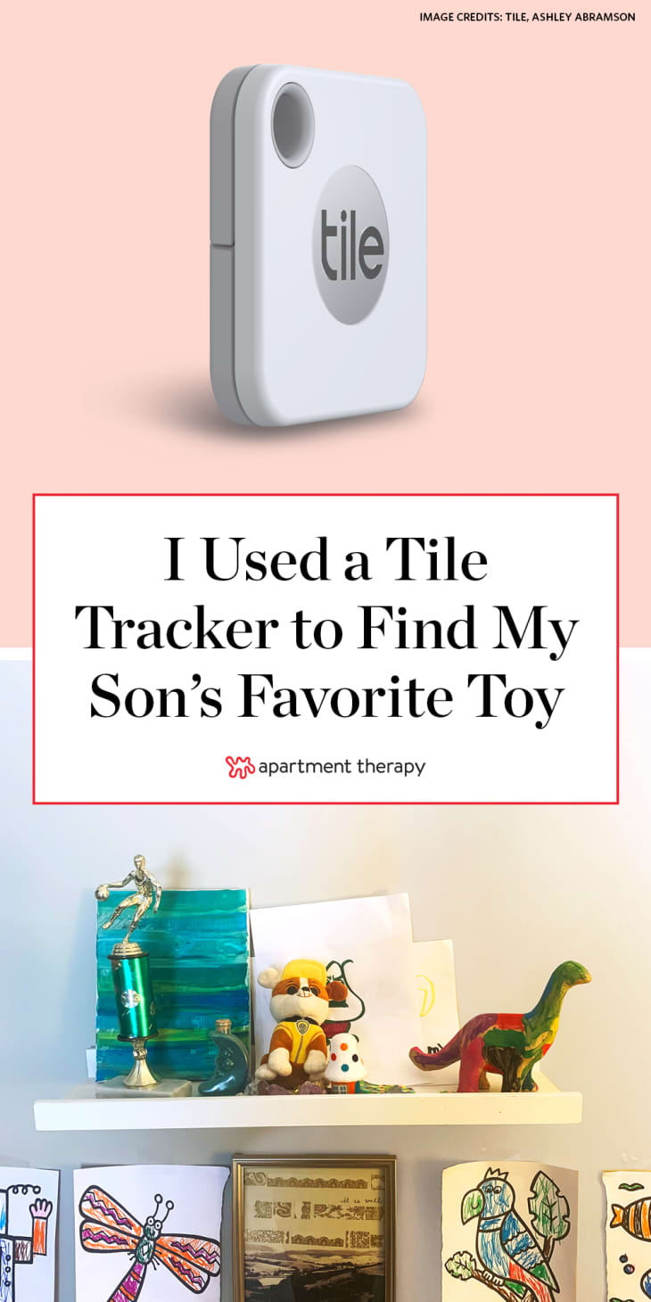 Child store tracker tile