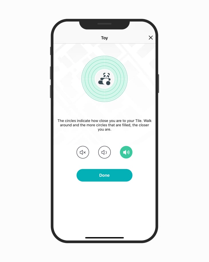tile for child tracking
