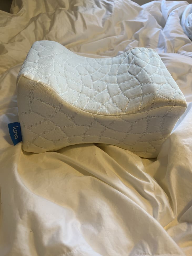 The GameChanging Pillow That Eases My Back Pain and Helps Me Sleep