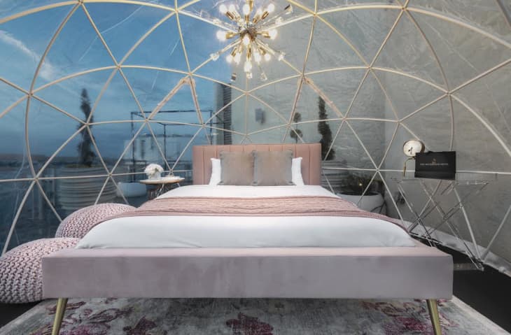 Rooftop Dome Glamping Watergate Hotel Washington DC | Apartment Therapy