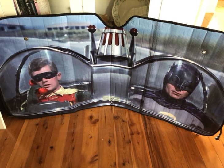 Batman windshield deals sun shade