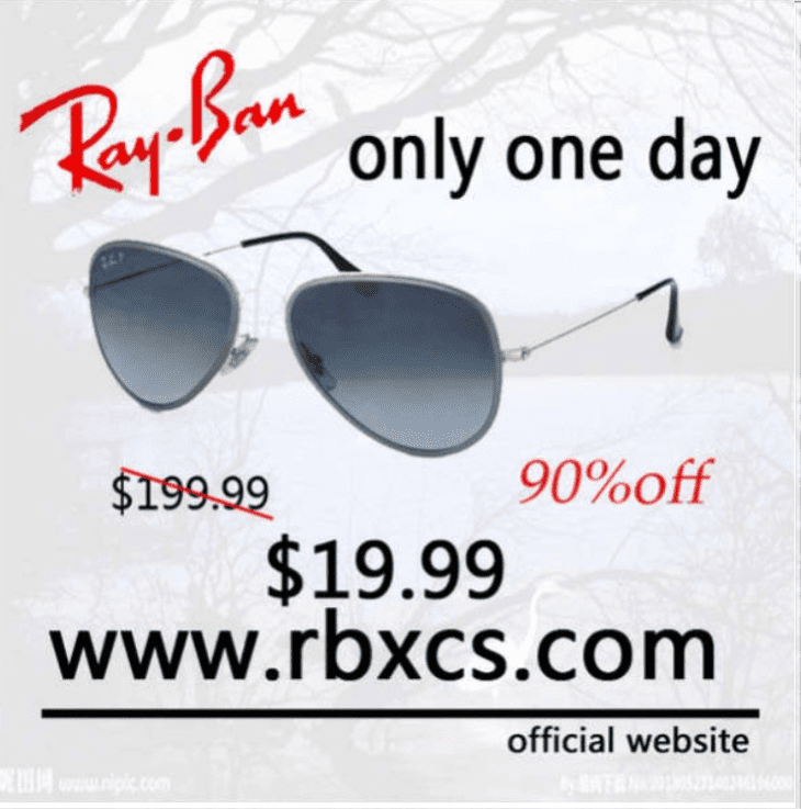 My instagram got hot sale hacked ray ban