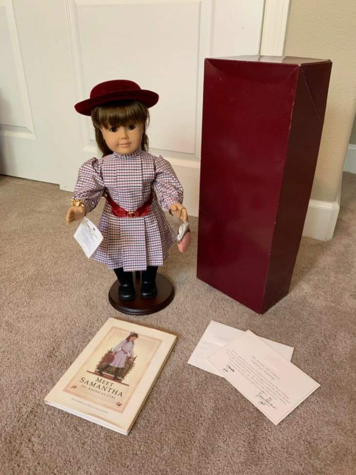 Samantha american girl doll deals for sale