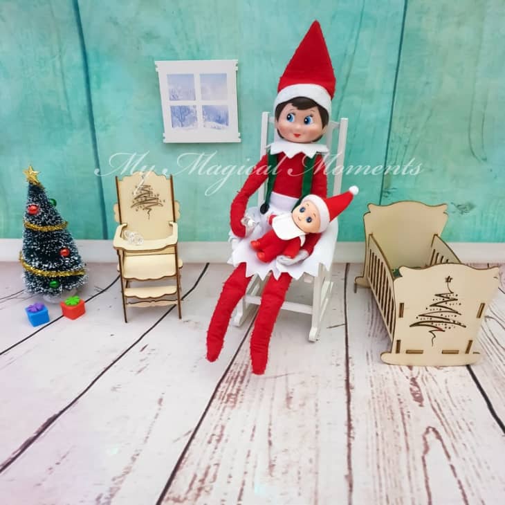 Elf on the shelf baby kit etsy apartment therapy