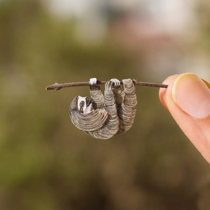 Etsy Miniature Paper Animal Sculpture Art | Apartment Therapy