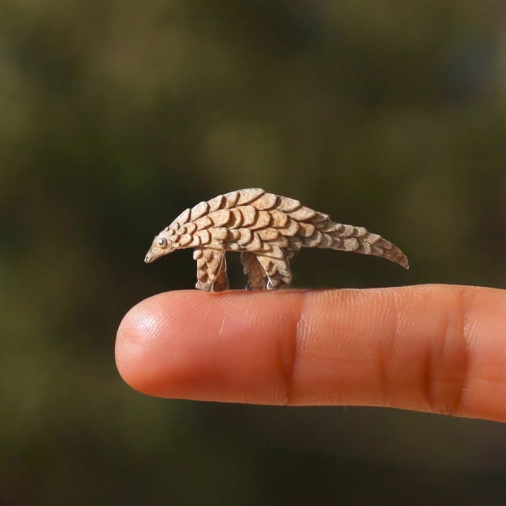 Etsy Miniature Paper Animal Sculpture Art | Apartment Therapy