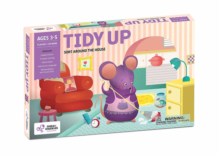 TidyingThemed Board Game for Kids Apartment Therapy