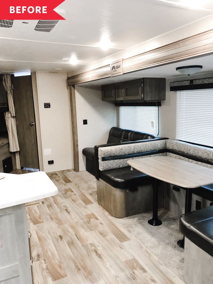 Before After RV Modern Farmhouse Makeover | Apartment Therapy