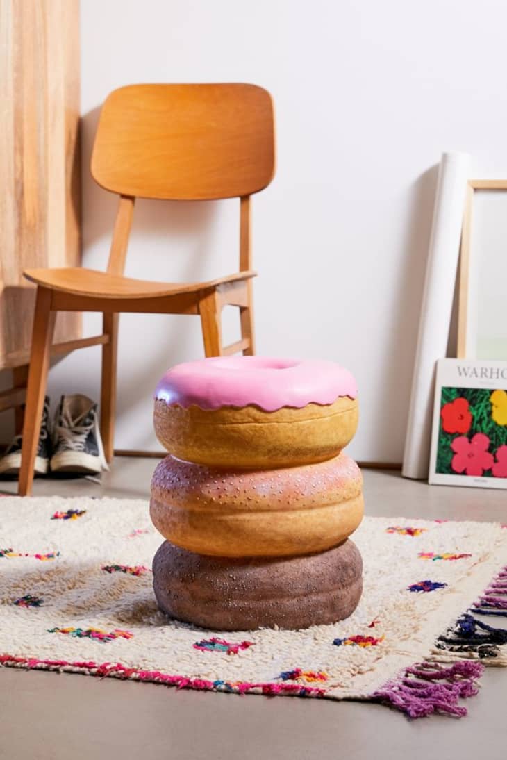 Urban Outfitters food shaped stools Apartment Therapy