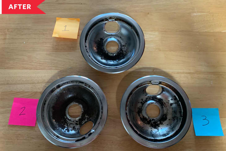 How to clean stove drip pans | Apartment Therapy