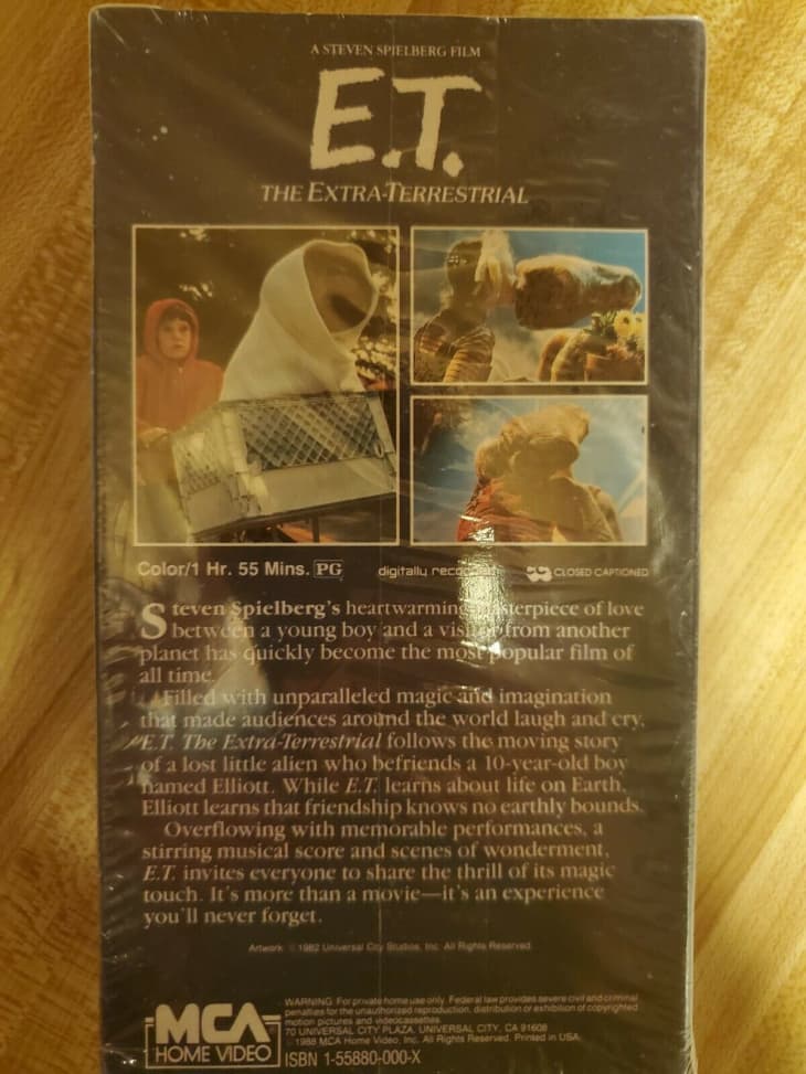 eBay Vintage VHS Tapes Selling Price Apartment Therapy