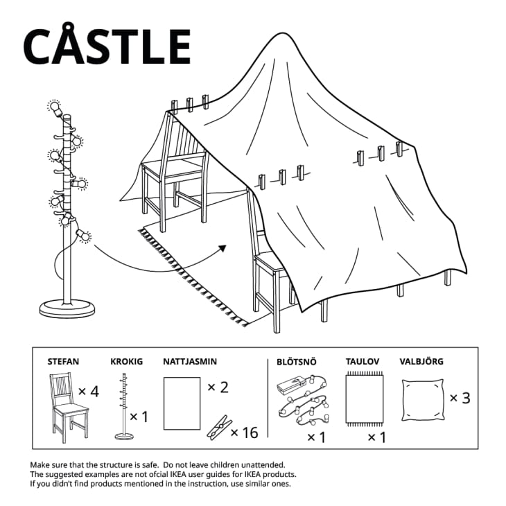 Isn’t It the Right Time for an Official IKEA Blanket Fort? Cubby