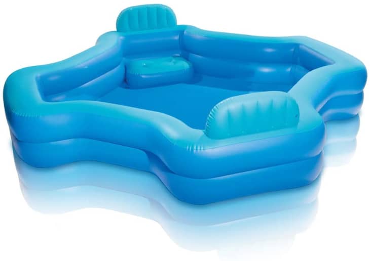 inflatable pool in apartment