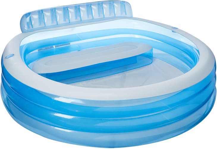 inflatable pool in apartment