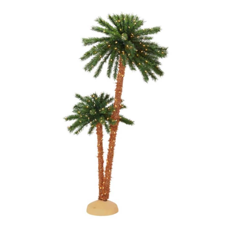 Home Depot Christmas Palm Trees | Apartment Therapy