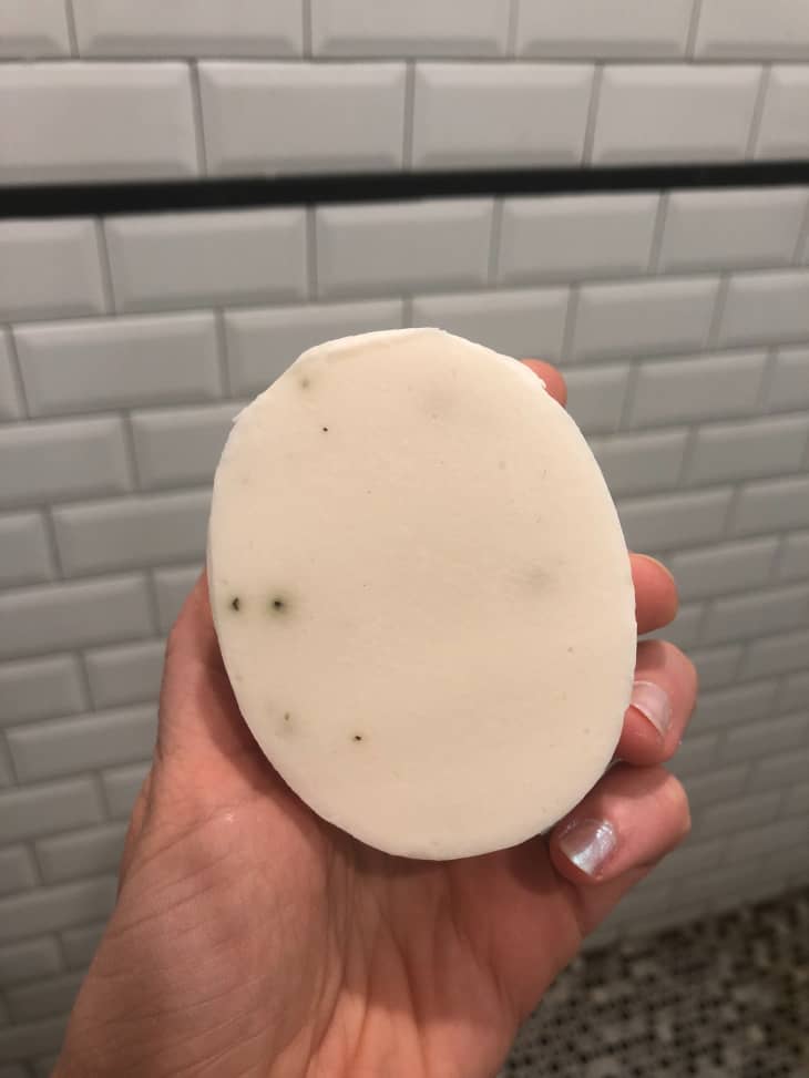 Trader Joe's Peppermint and Tea Tree Shampoo Bar Review Apartment Therapy