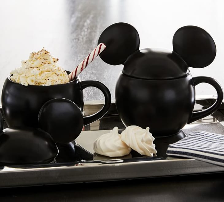 Pottery Barn's New Disney Collection Includes a MickeyShaped Bar Cart
