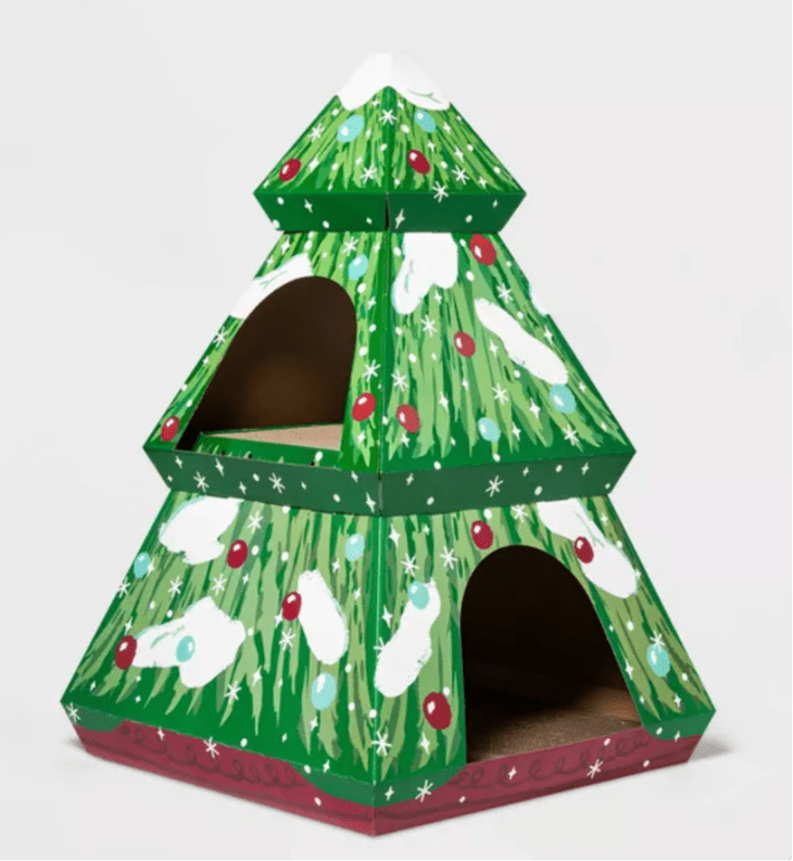 Christmas tree shaped deals cat tree