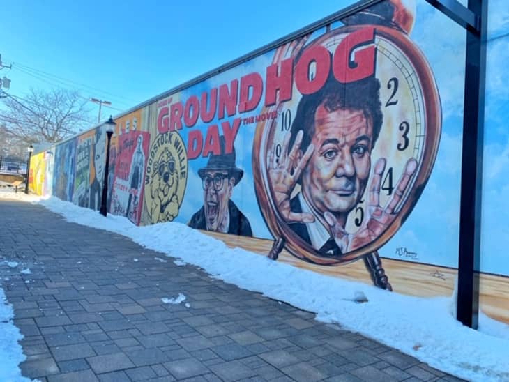 woodstock groundhog day walking tour