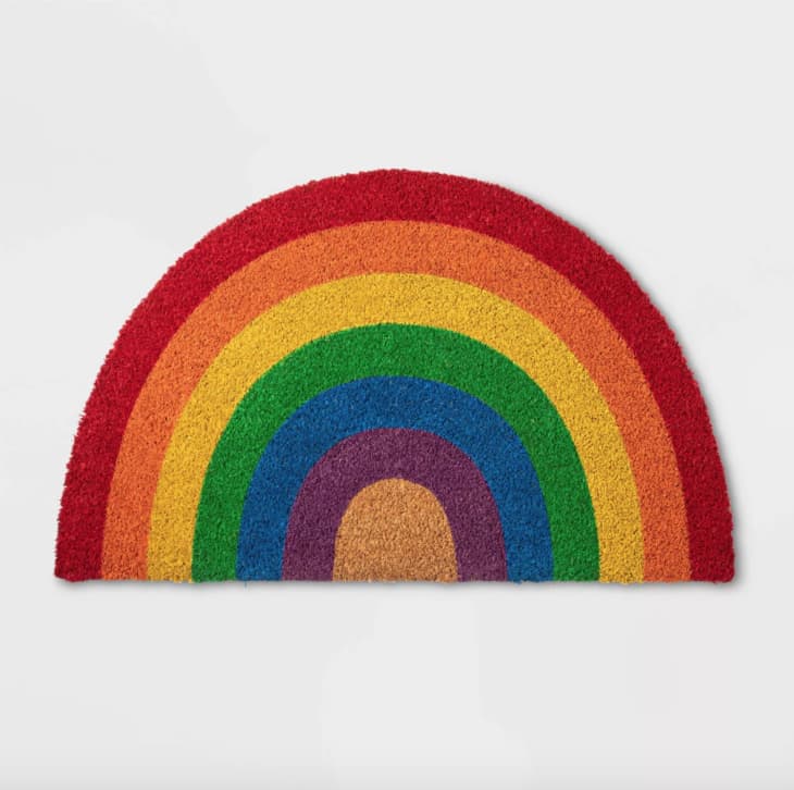 Target rainbow clearance pillow