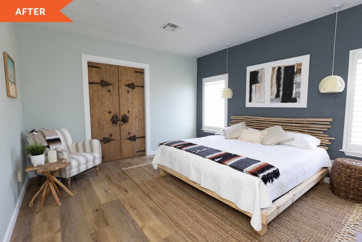 Before and After: HGTV’s “Battle on the Beach” Turns a Blank Bedroom