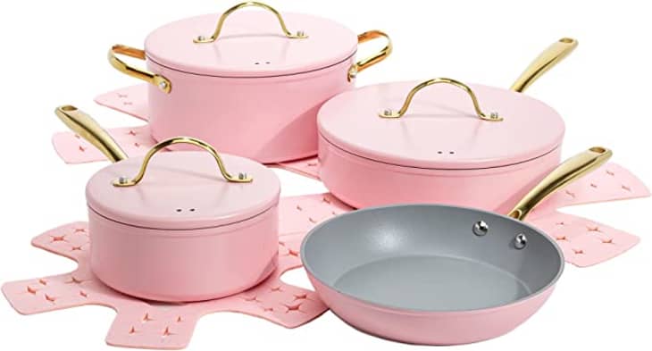 Paris Hilton S Amazon Home Collection Includes Pink Cookware And A   ParisHiltonCookware