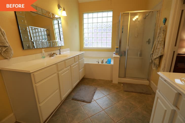 HGTV S No Demo Reno Gives A Home Clean Neutral Upgrades Apartment   ZKOY204 14 15 Bathroom Before GUTZ0688 Tagged